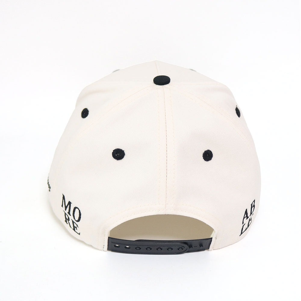 The Jamestown Cap — OFF-WHITE / BLACK