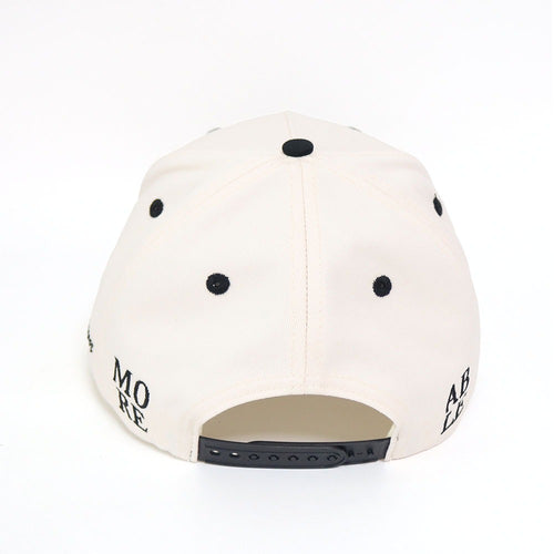 The Jamestown Cap — OFF-WHITE / BLACK